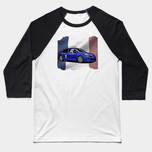 Renault Clio v6 France Print Baseball T-Shirt